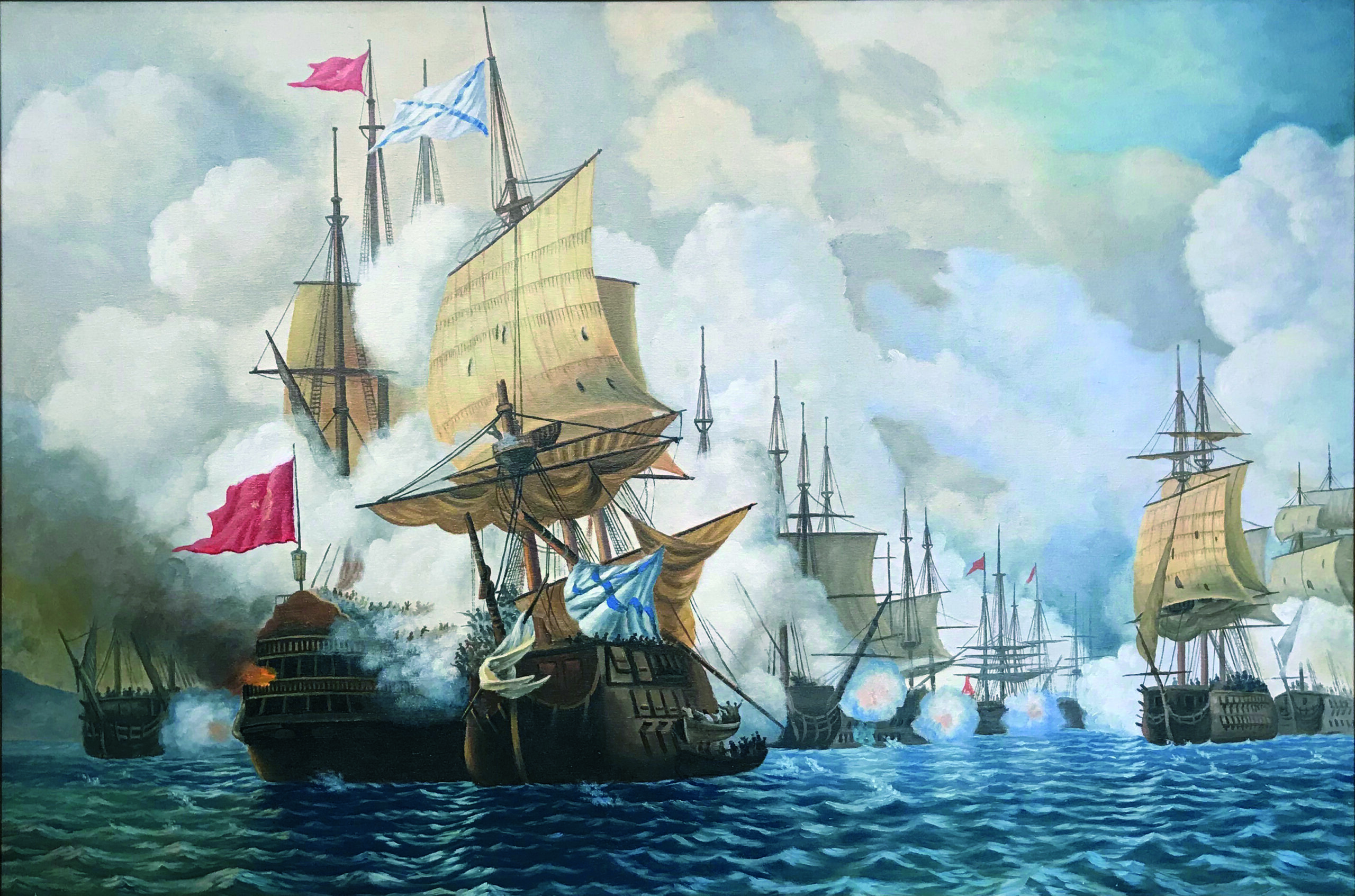 Osmanlı Rus Deniz Savaşı (Ayvazovski)